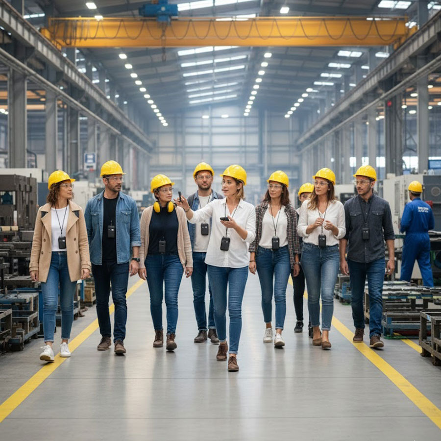 Sistema de visites guiades fàbriques, turisme cultural i rutes urbanes